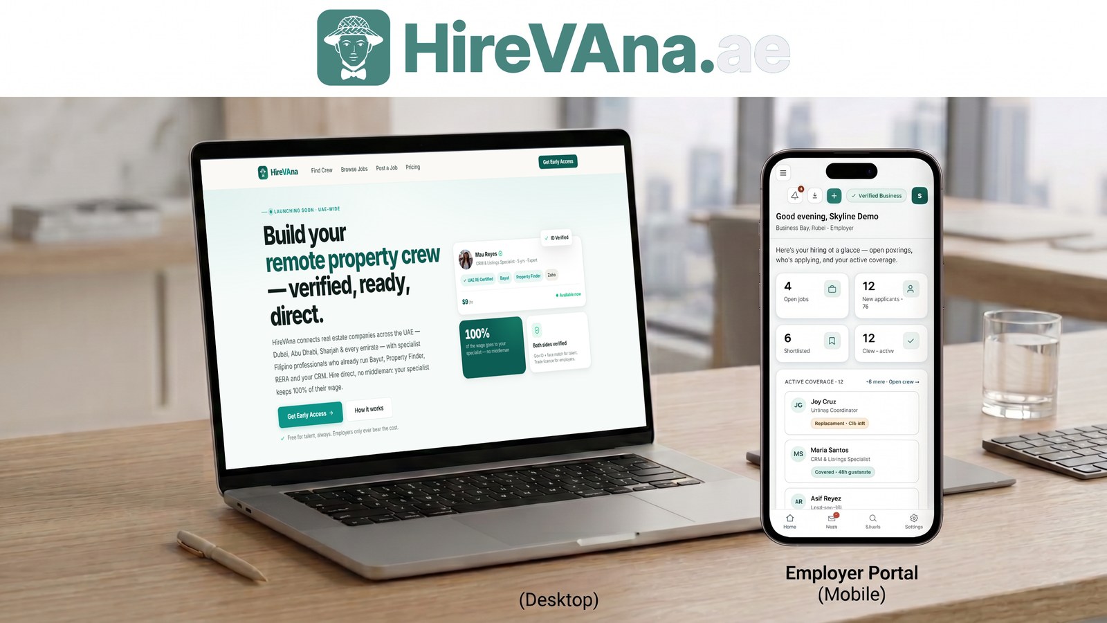 HireVAna marketplace
