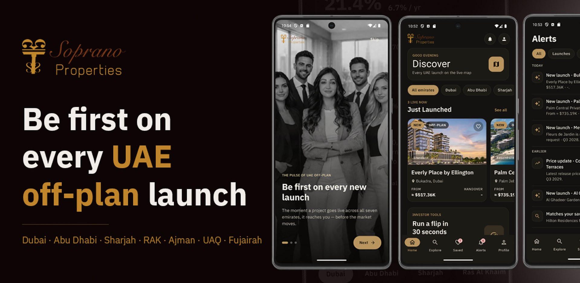 Real Estate Application — Android + partner dashboard